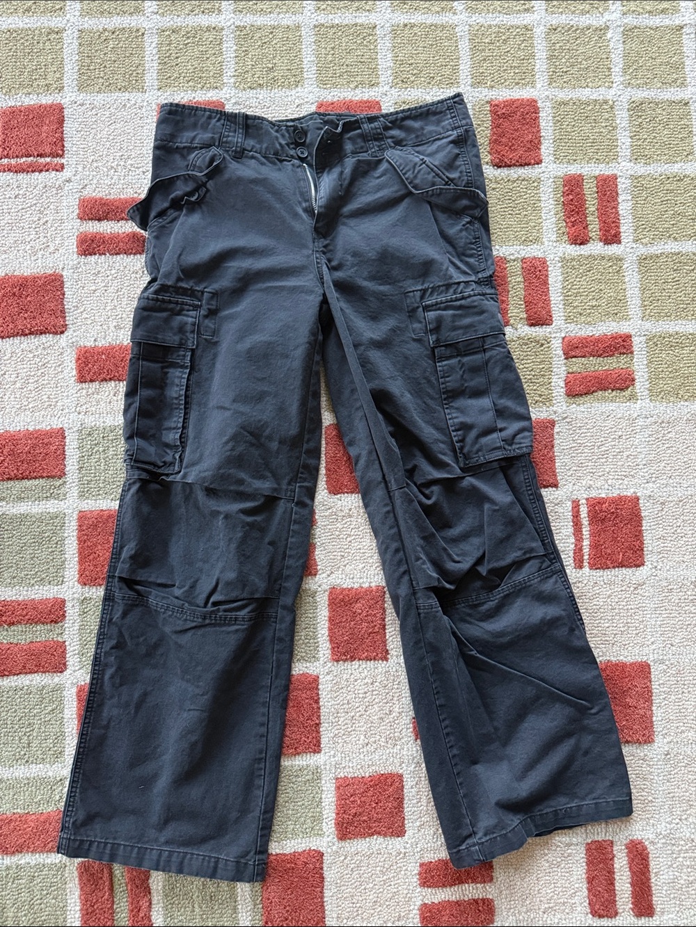 Brandy Melville dark gray Cargo Pants - Durable Utility Trousers